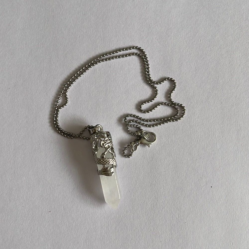 crystal dragon necklace